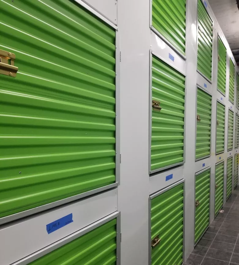 Storage post lockers
