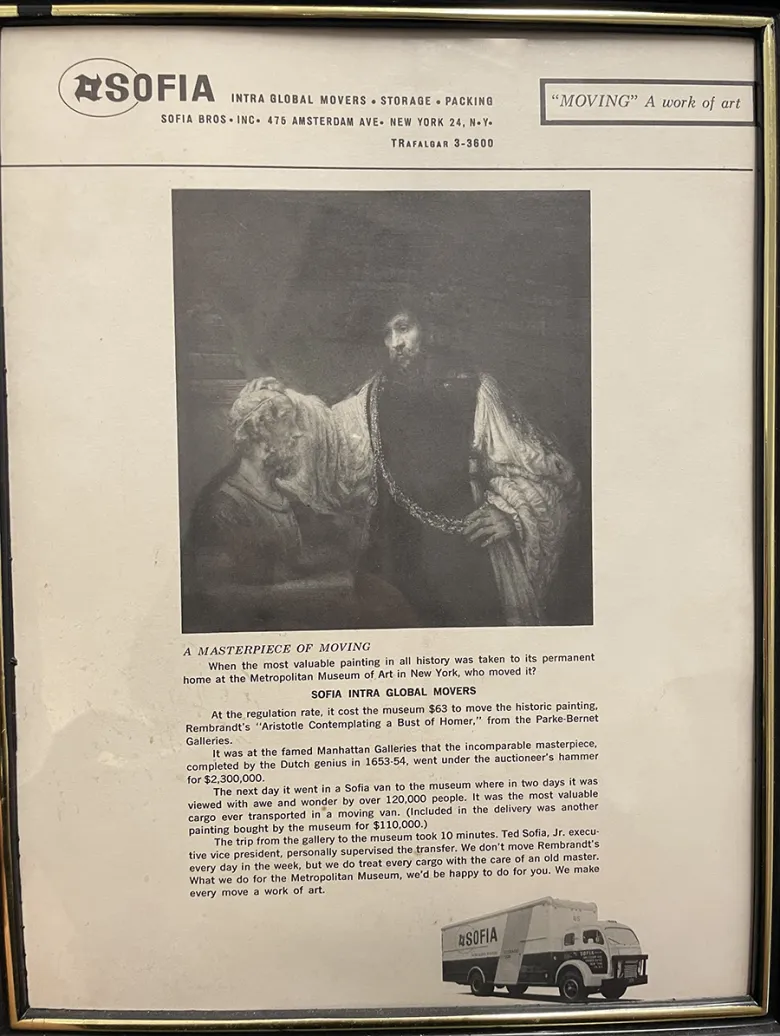 Article about moving the Mona Lisa