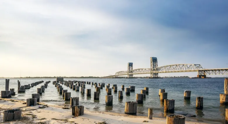 Long Island community beach
